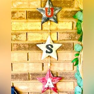 *USA Hanging Stars